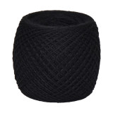 Przędza półwełniana merynosowa 10/2 nr.500 czarny 100g/500m TM Yaroslav